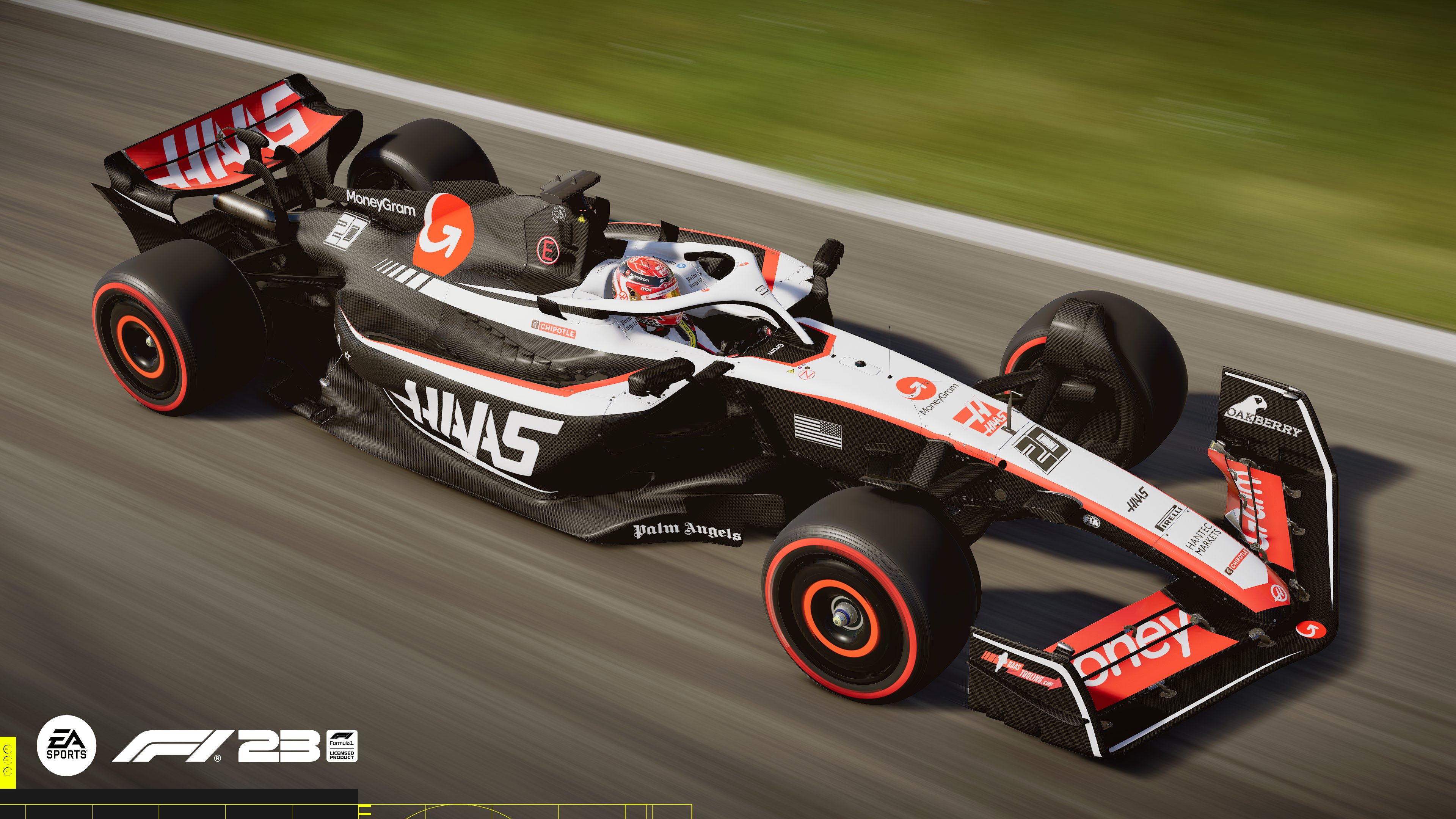 F1 23 Haas car.